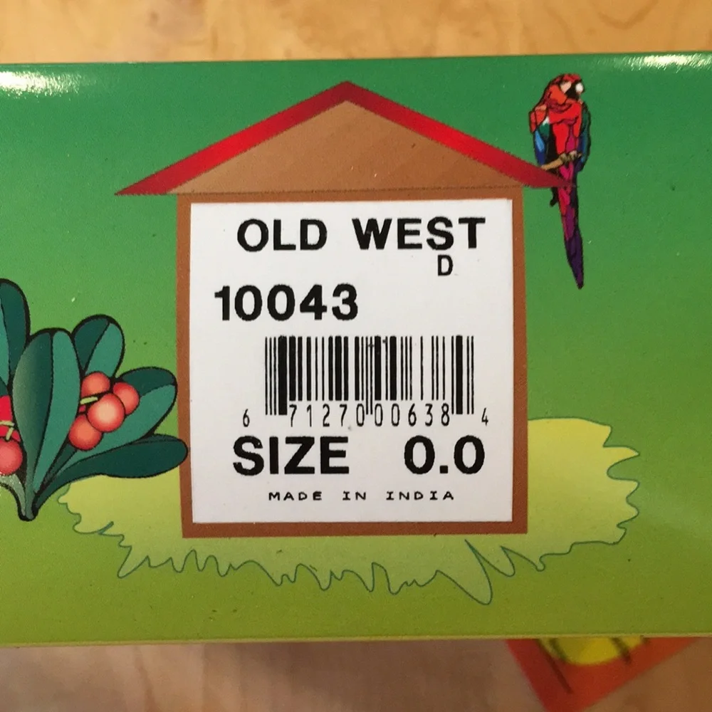 OLD WEST | Baby Infant Cowboy Cowgirl Star Boots